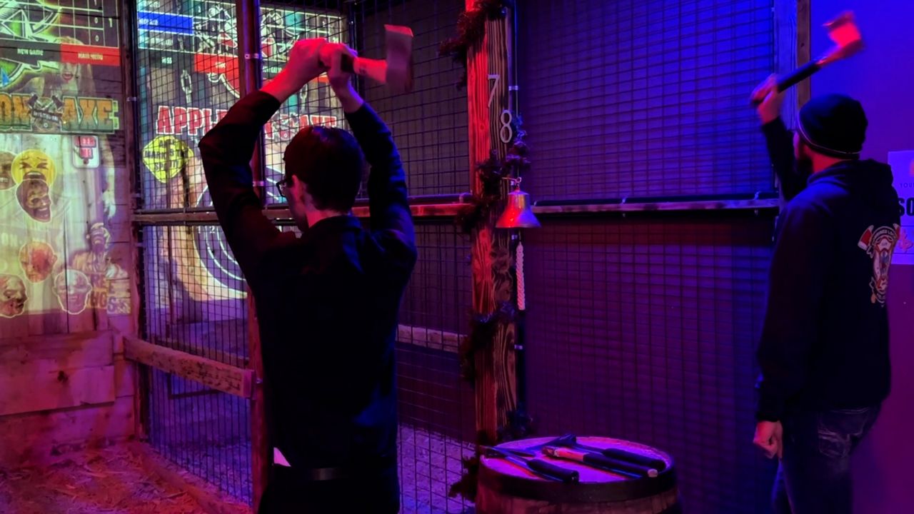 Axe throwing receives an upgrade in Appleton