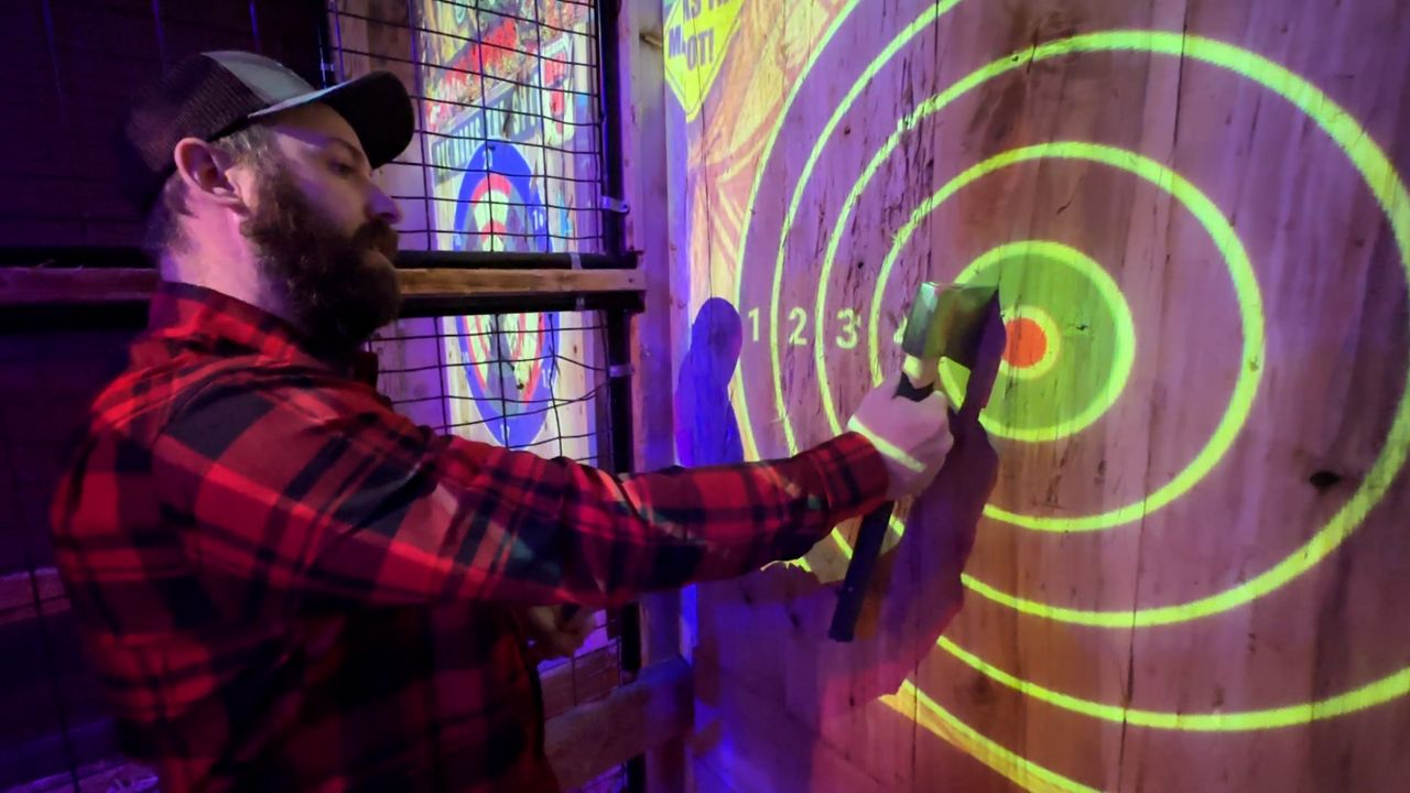Axe throwing receives an upgrade in Appleton