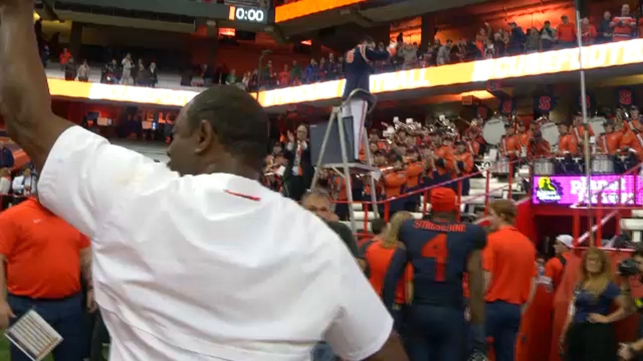 For the first time since 2001, Syracuse is ranked 22nd in the A-P Poll and 24th in the Coaches. 