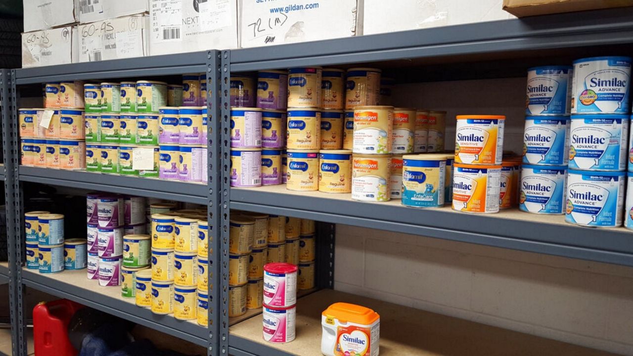 Pantries low on baby formula after nationwide shortage