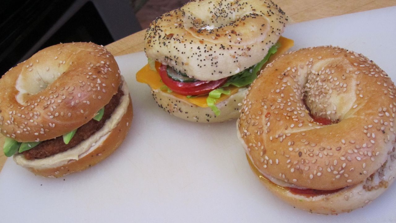 Bagel Sandwich Lunch Ideas