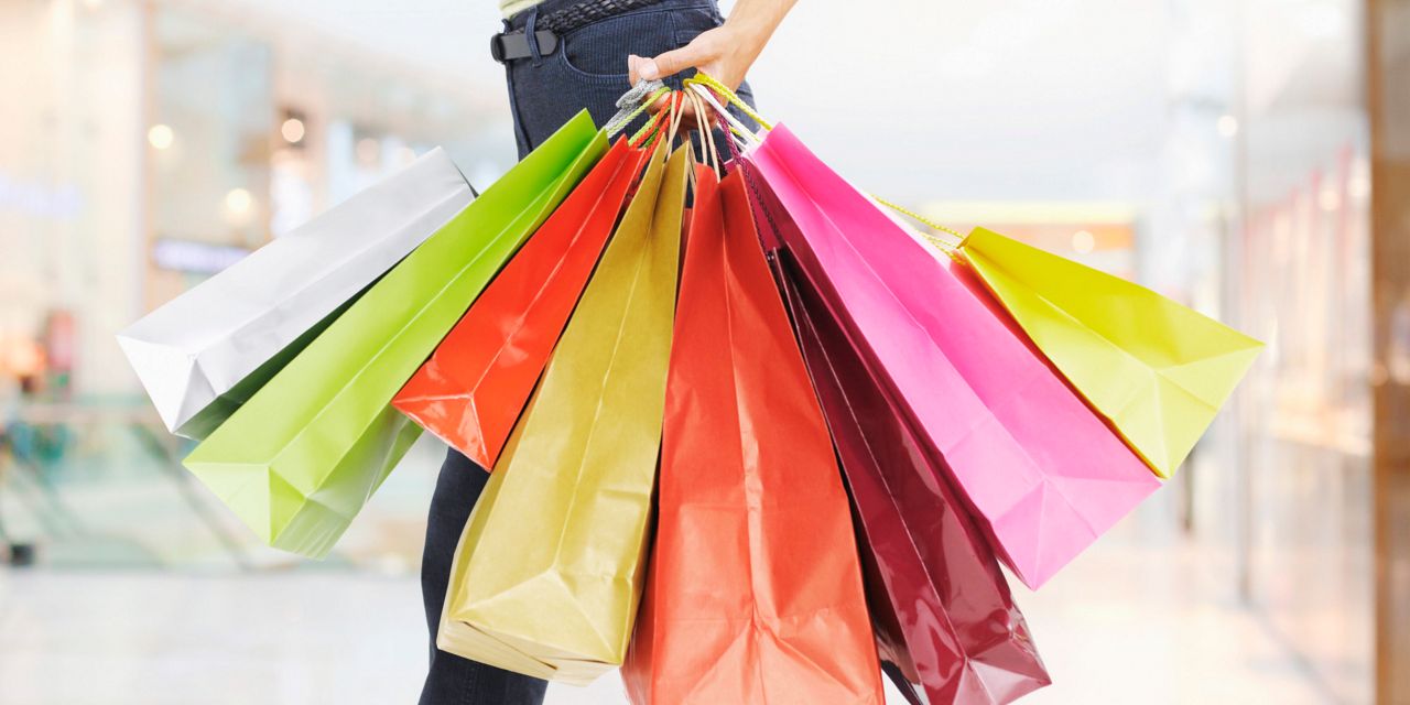 Person holding shopping bags (file photo)