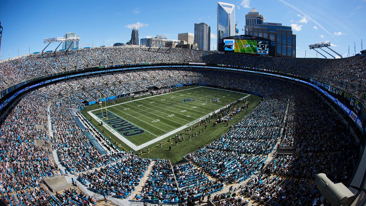 Bank Of American Stadium - AP Photo/Brian Westerholt