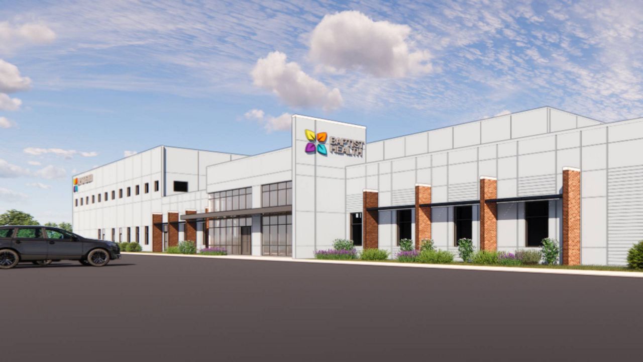 Rendering of the new Central Pharmacy facility in La Grange, Ky. (Baptist Health)