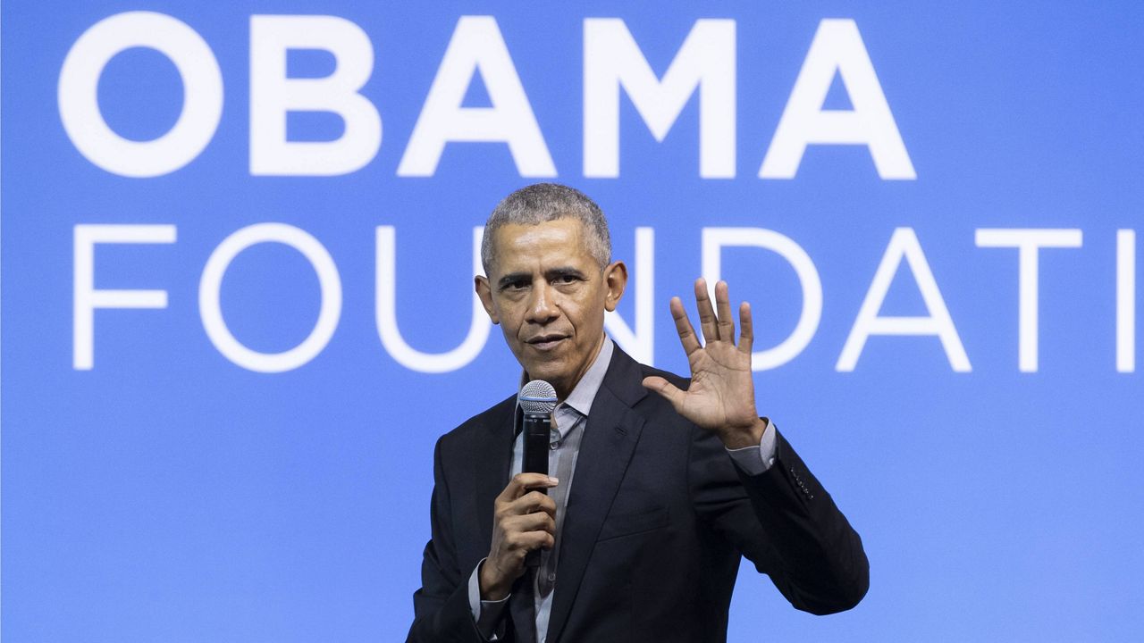 FILE - Photo of former President Barack Obama (via Associated Press)