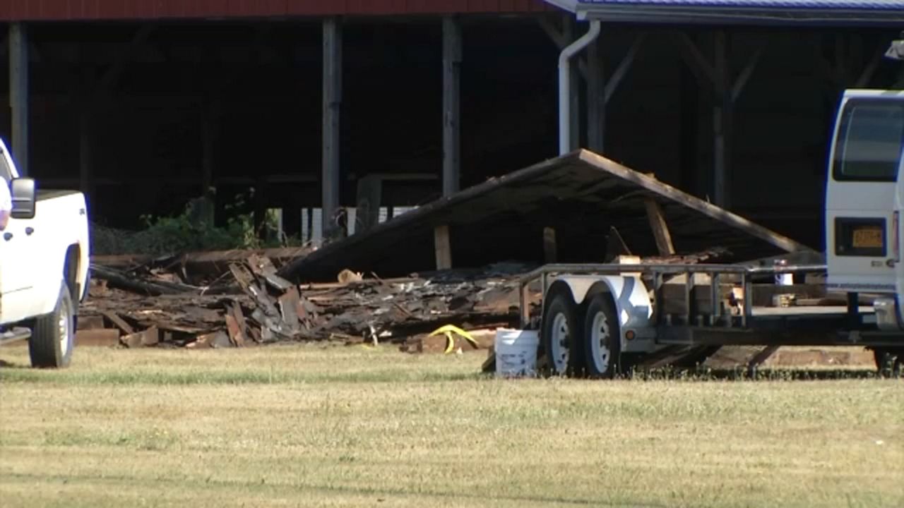 3 Workers Hurt in Manchester Barn Collapse