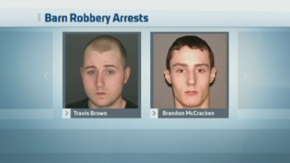 Two Men Arrested in Connection with Cortland County Barn Burglary