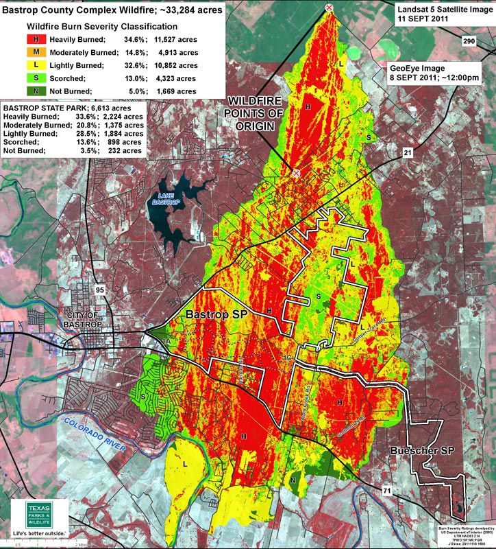 Bastrop County Wildfire Map - Davida Francoise