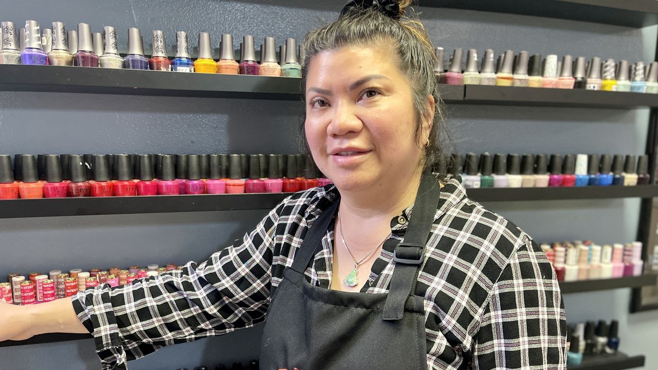Wisconsin nail salon sees business decline due to inflation