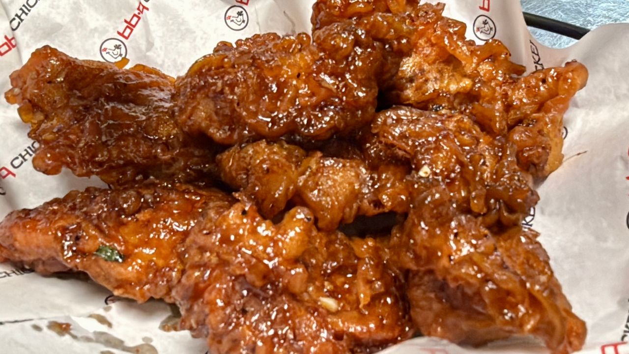 bb.q Chicken in Pinellas Park features Korean fried chicken