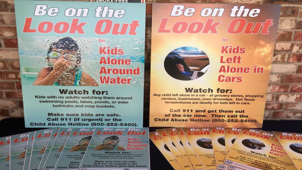 Posters for the "Be On the Look Out" program