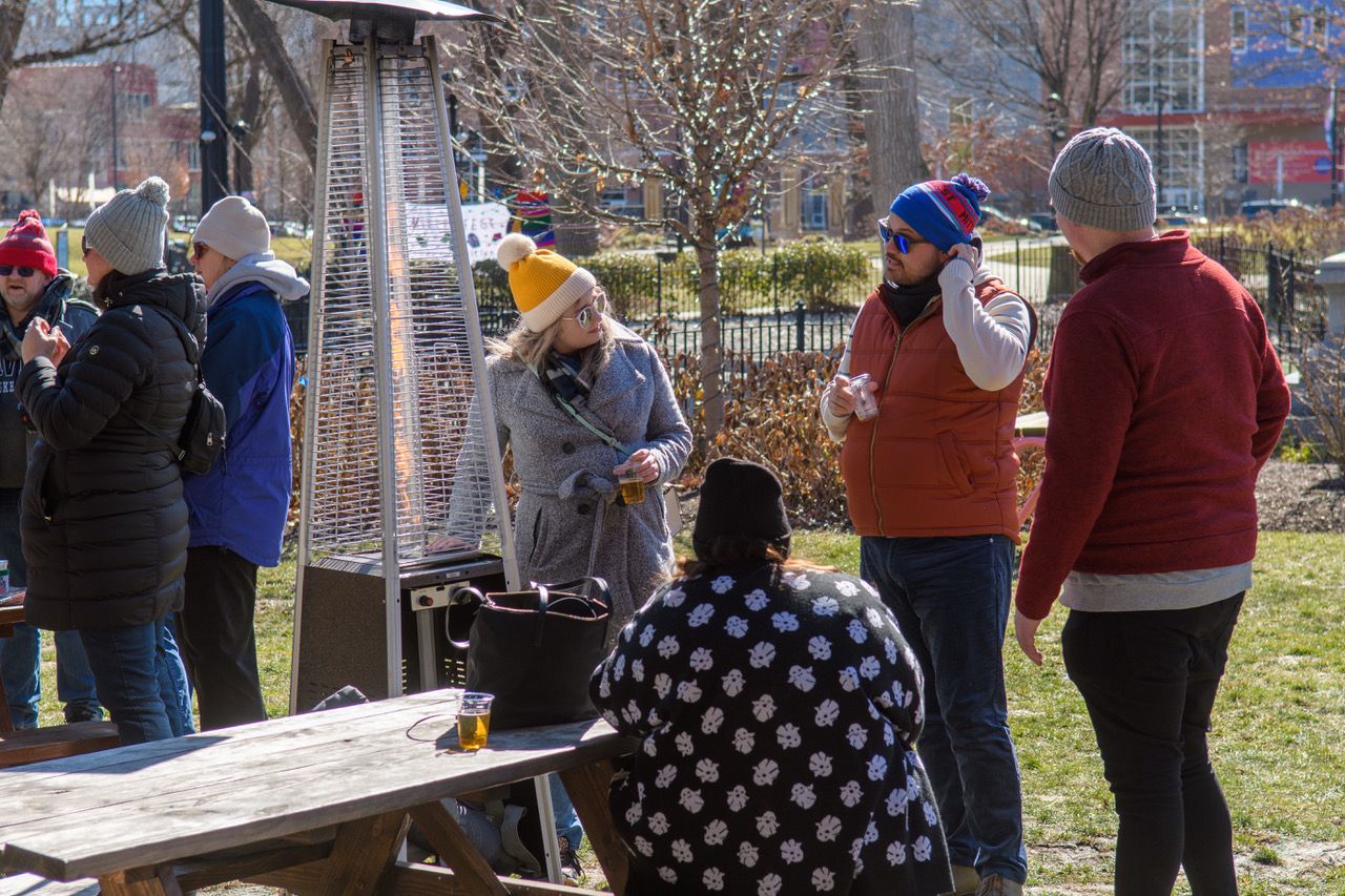 The event at Washington Park came about a few years ago as a way to bring people downtown. At the time, COVID was still rampant so people wanted a fun but safe winter event outdoors, according to 3CDC. (Photo courtesy of 3CDC)