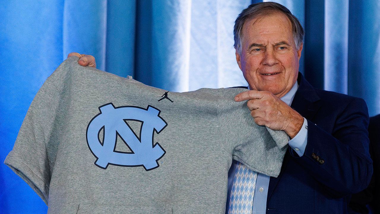 Belichick ‘always wanted’ to give college coaching a try. Now he will at UNC