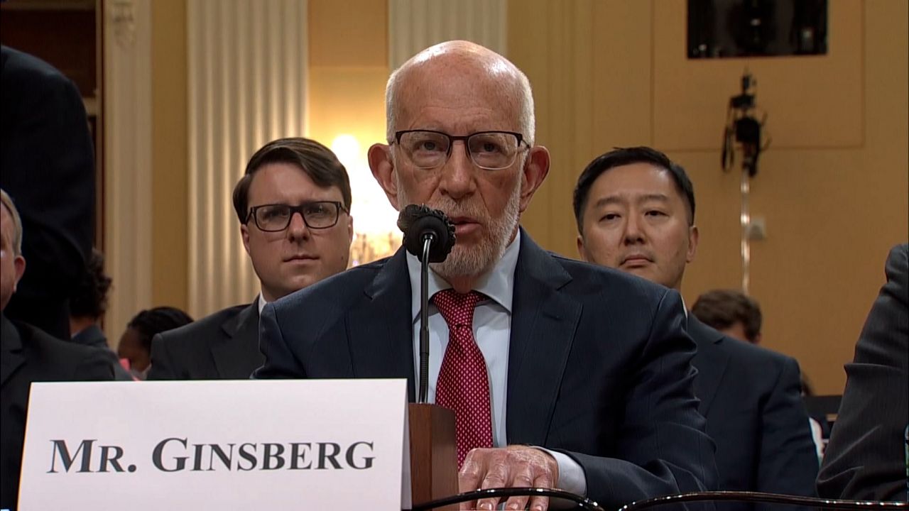 Election lawyer Ben Ginsberg testifies before the House select committee investigating January 6.