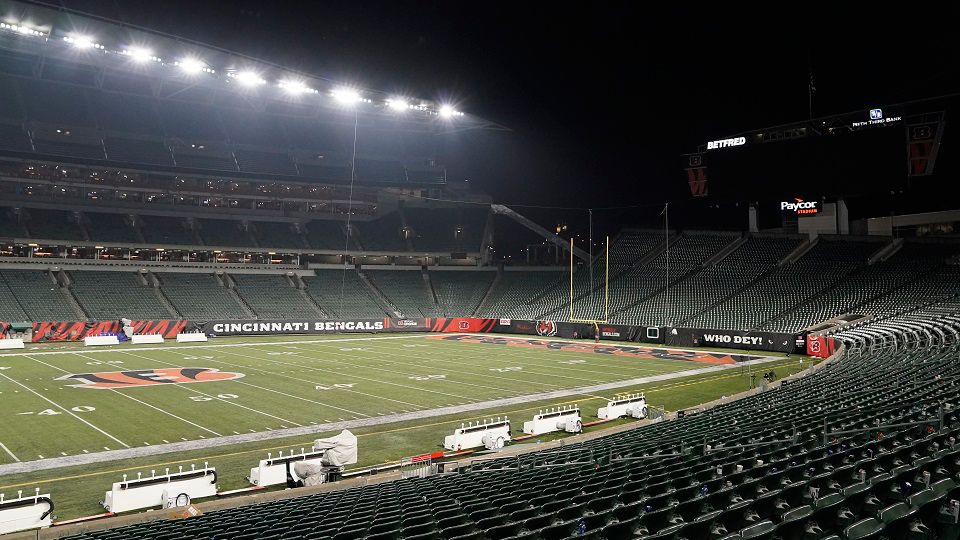 Bills-Bengals game will not resume, NFL says