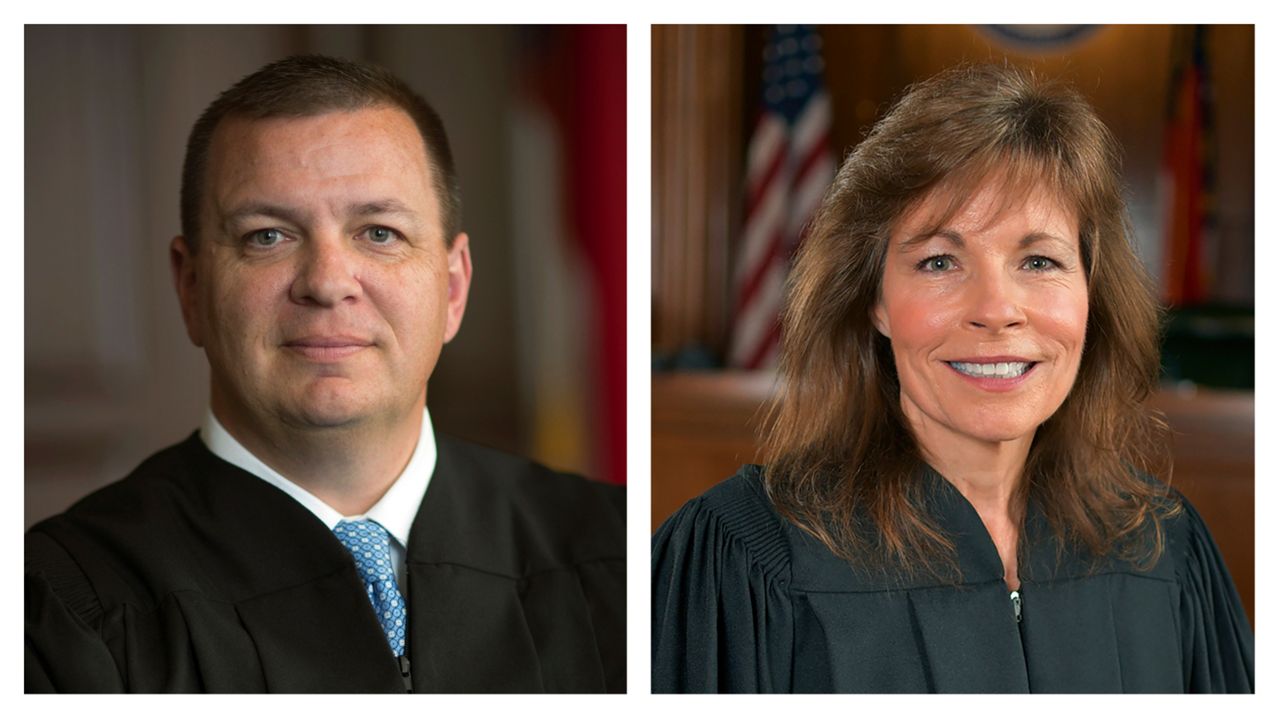 (Photos courtesy of North Carolina Administrative Office of the Courts via AP, File)