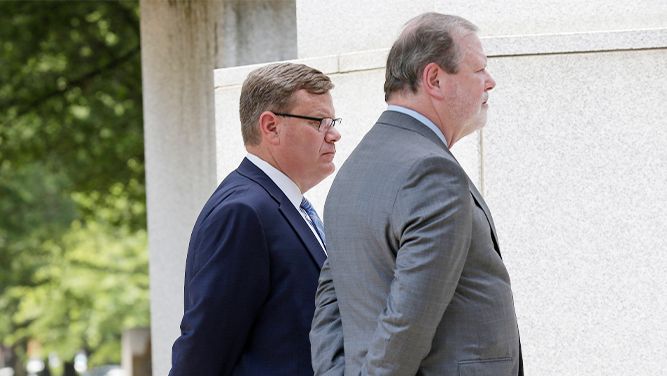 Lawyers for House Speaker Tim Moore, left, and Senate leader Phil Berger on Wednesday asked a federal judge to vacate a ruling that blocked a 20-week ban on abortions based on Roe v. Wade and another decision that were overturned June 24 by the U.S. Supreme Court. (Photo: AP)