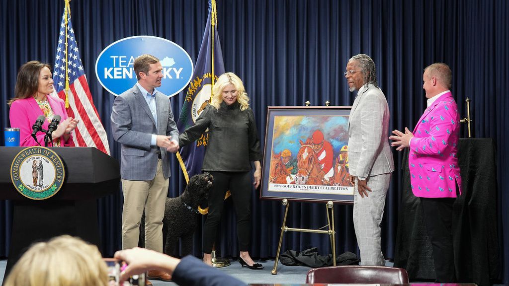 Beshear unveils 2024 Governor's Derby Celebration Poster