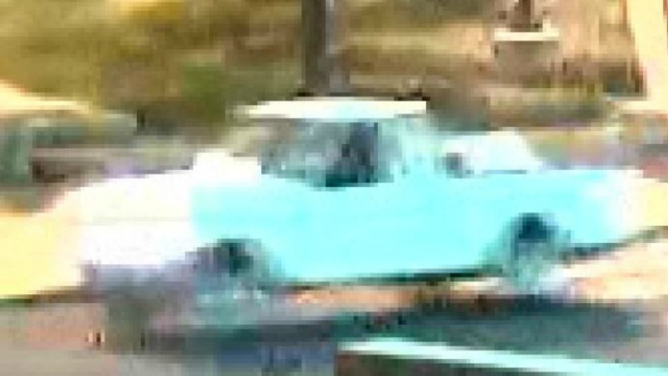 Surveillance still of a white truck that may have struck a child on Webberville Road in Austin, Texas, on July 18, 2018. (Austin Police Dept.)