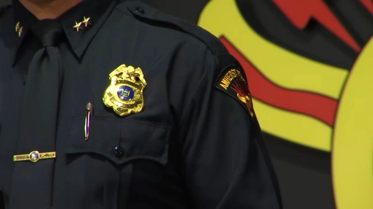 Amherst Police Chief Scott Chamberlin (Spectrum News 1 Photo)