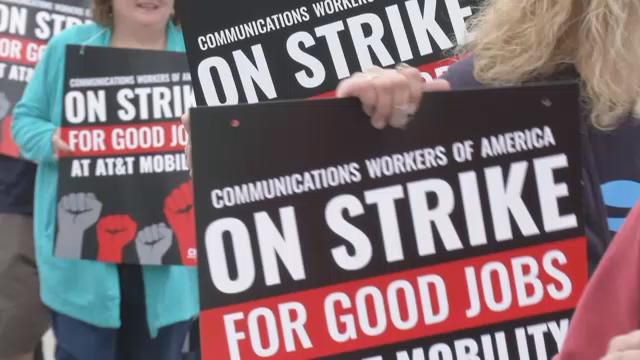 AT&T Union Employees On Strike, Demand Living Wages