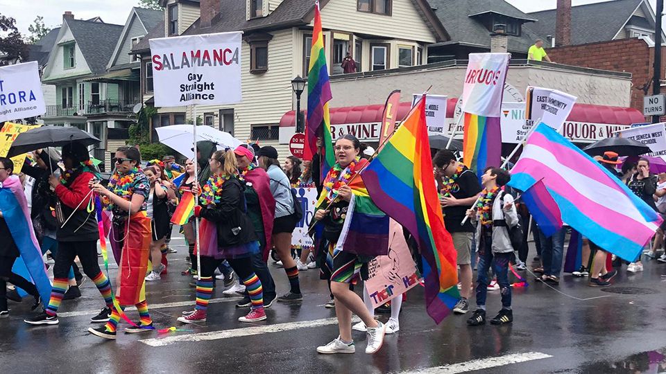 Thousands Celebrate the Buffalo Pride Parade & Festival