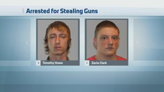 Two Arrested for Stealing Guns from Riverside Home
