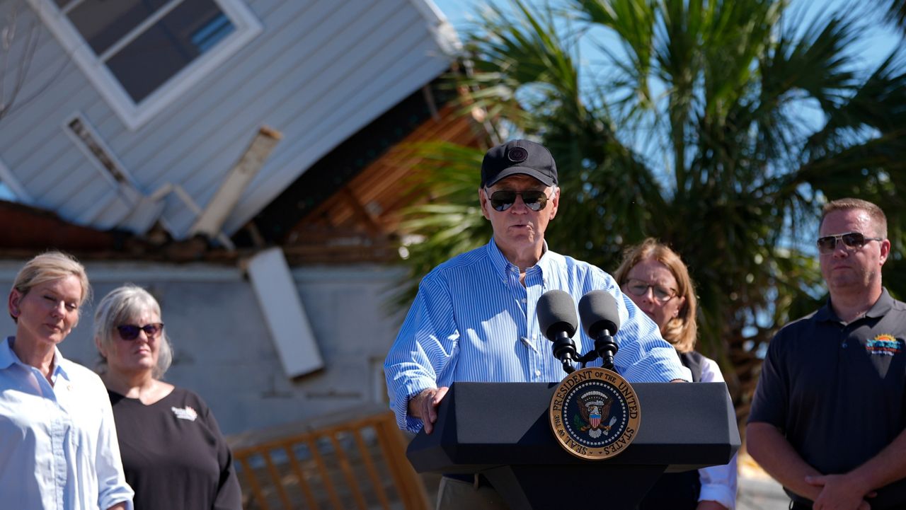 ‘Much More to Do': Biden Surveys Hurricane Milton Damage and Recovery in Florida