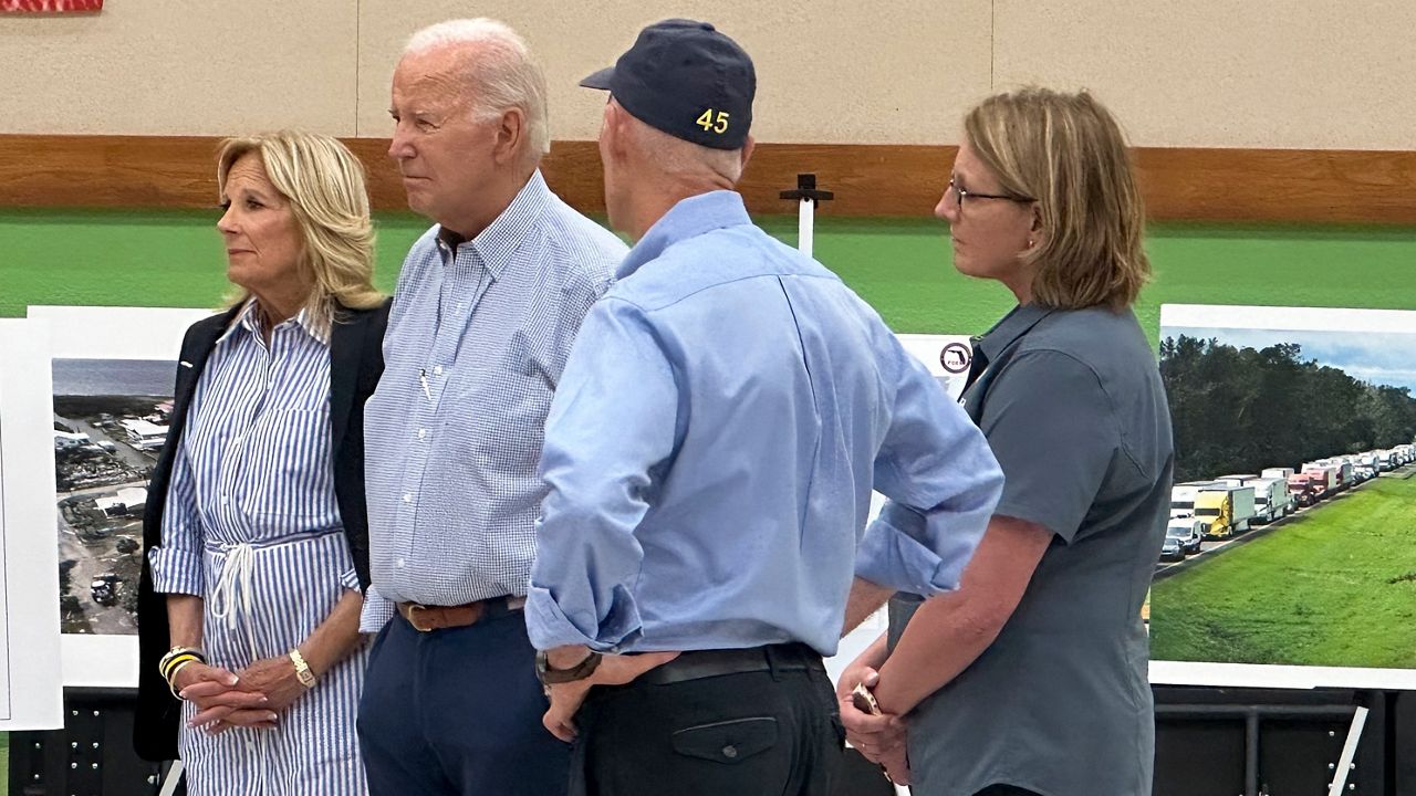 Biden Tells Idalia's Victims 'your Nation Has Your Back'