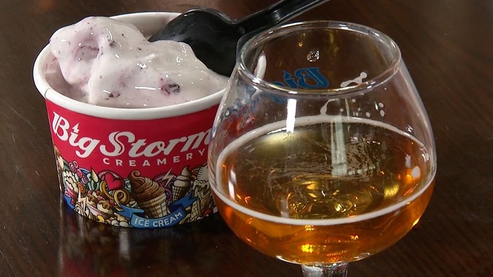 Chef's Kitchen BeerInfused Ice Cream at Big Storm Brewing