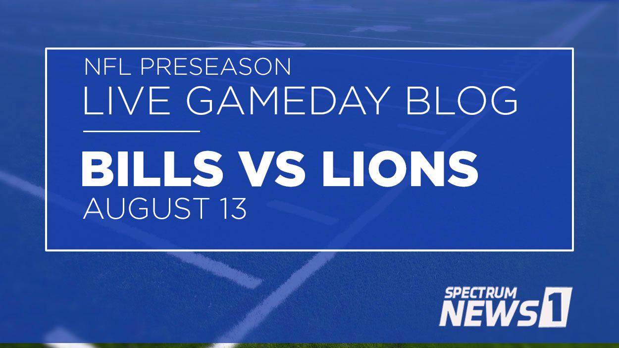 Live Blog: Bills vs. Lions