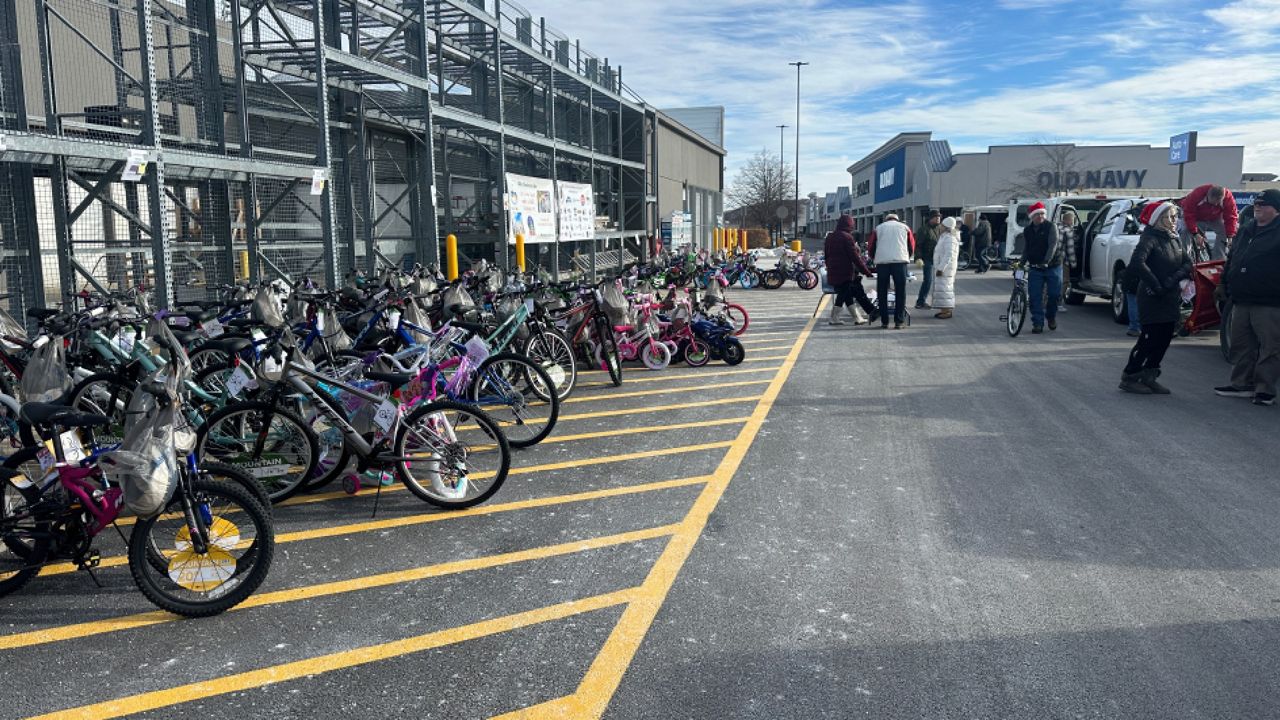 Bike giveaway sees record demand