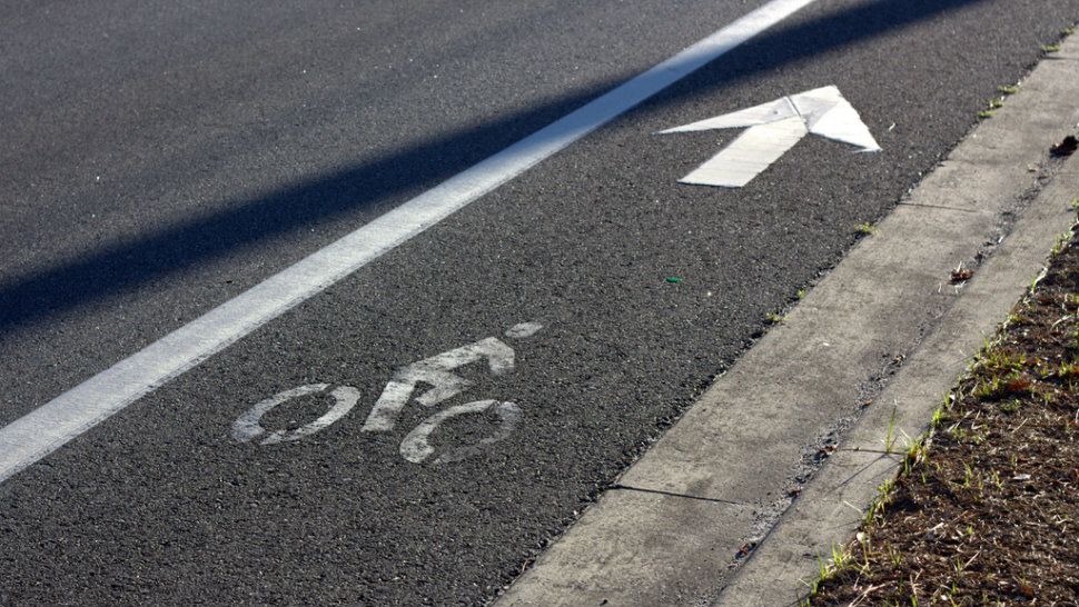 File photo of a bike lane. (Spectrum News/File)