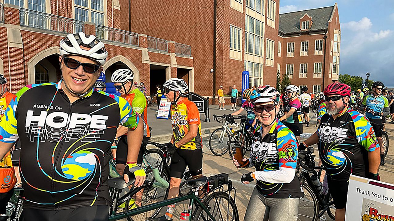 Pedaling across Ohio raises money for cancer society