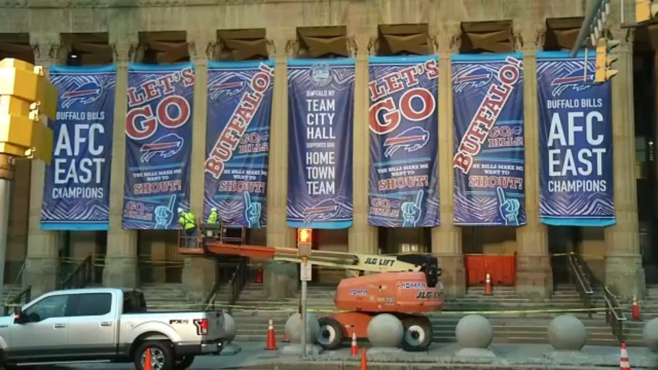 Buffalo Bills AFC East Champs Car Flag