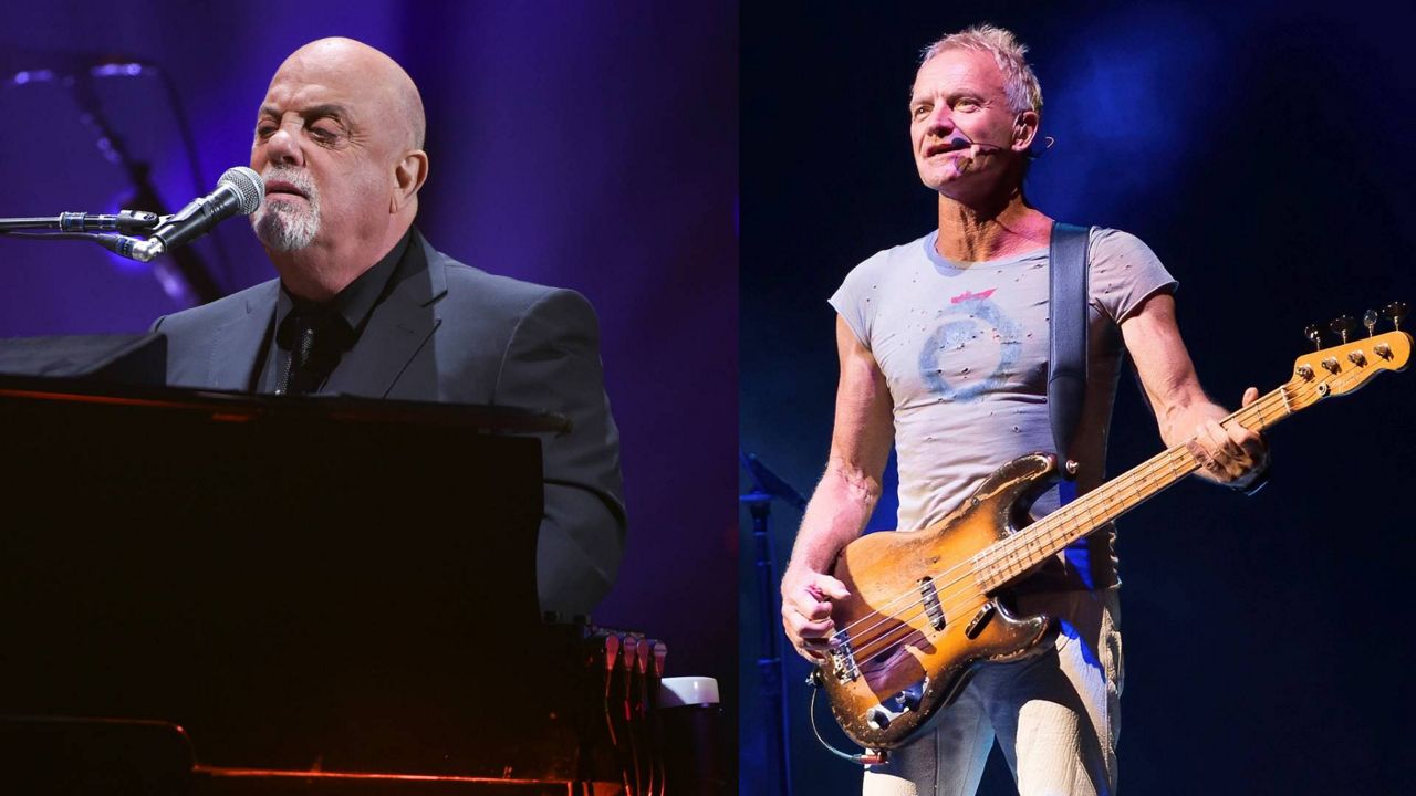 New York state of mind: Billy Joel, Sting to co-headline Dome concert in April