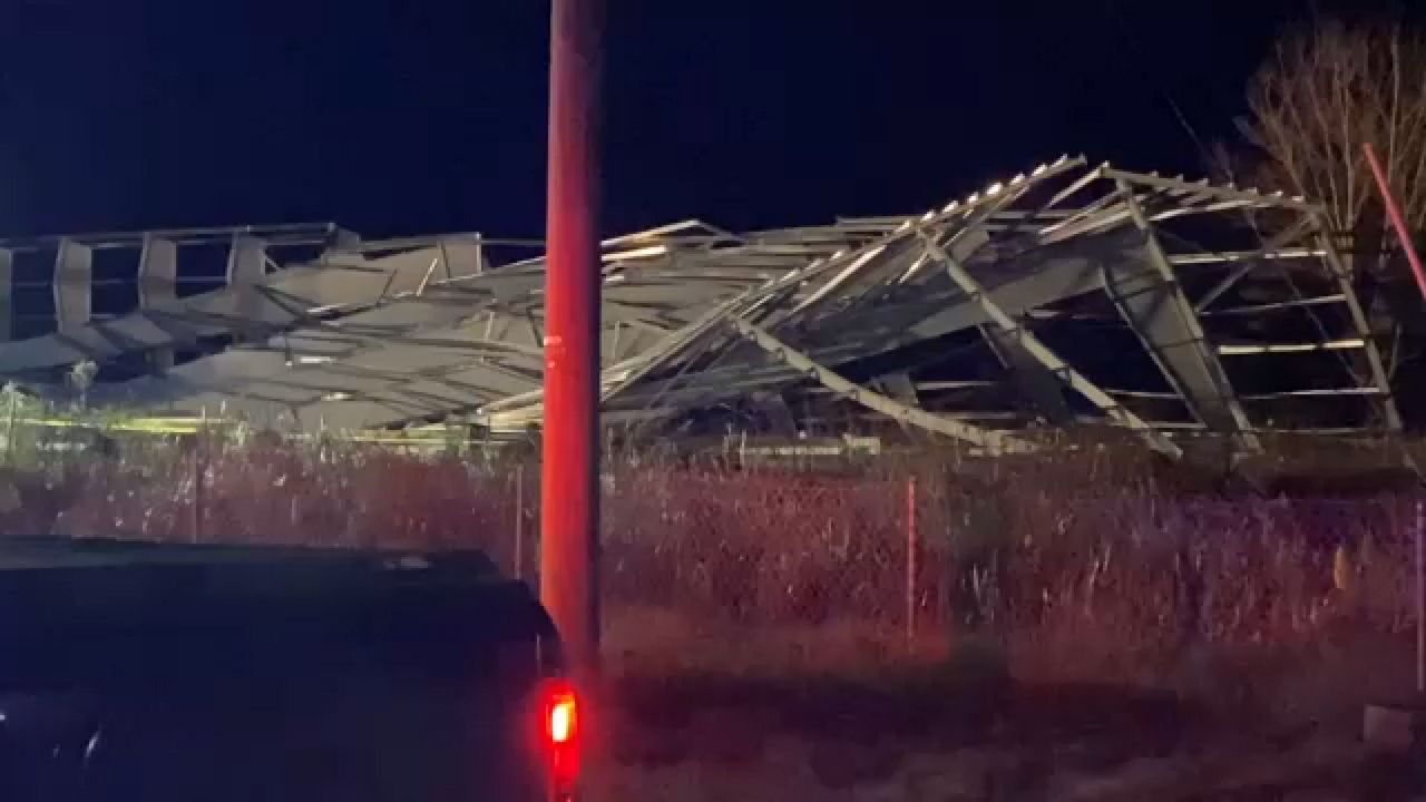 Roof collapse