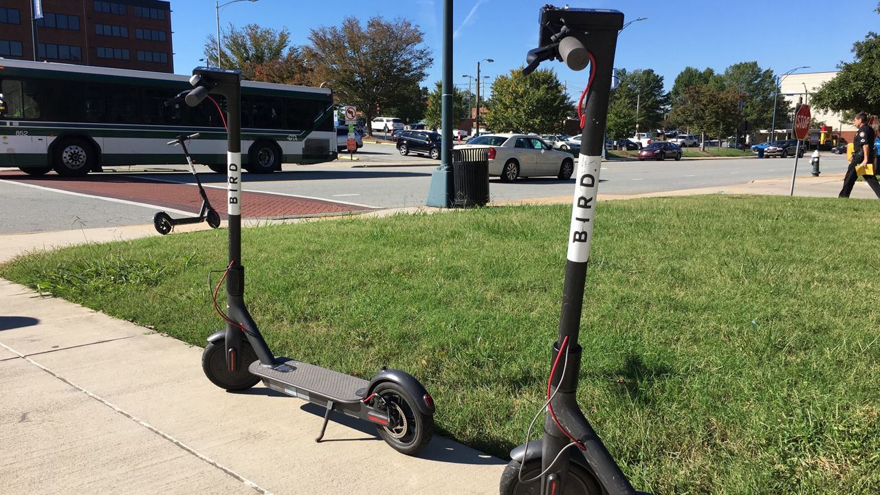 Scooters That Once Lined Greensboro Sidewalks Are Gone