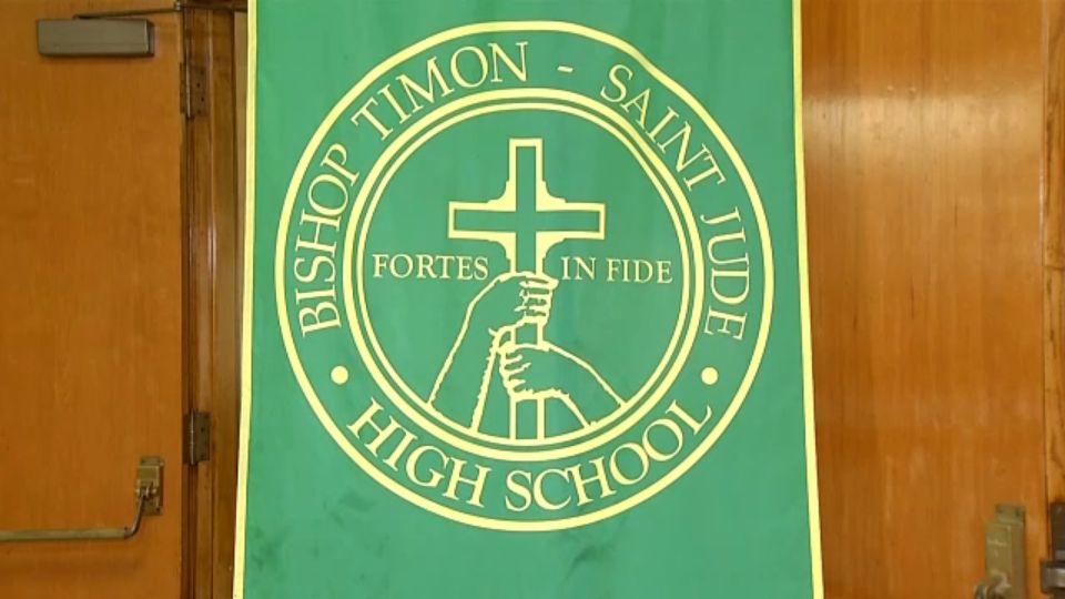 Bishop Timon freshman start high school. 