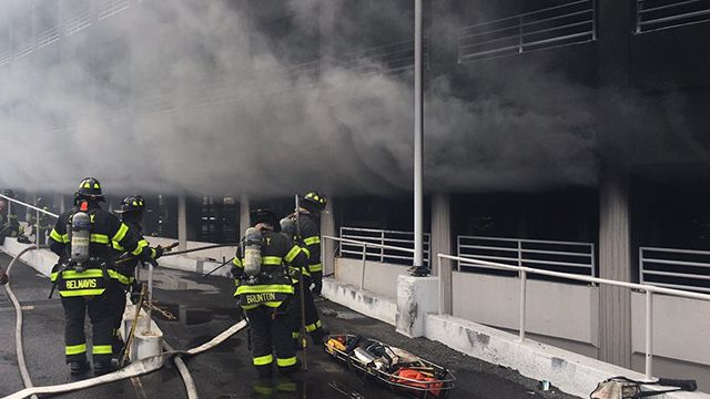 Brooklyn parking garage fire