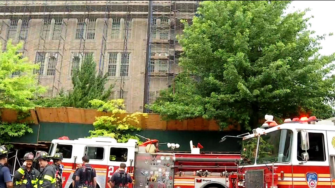 Worker Hurt After Falling Through Roof At Brooklyn School