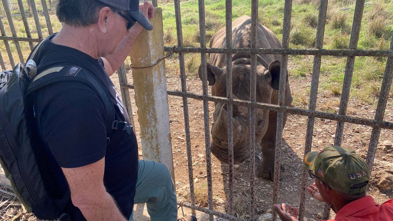 San Diego wildlife center director helps rhinos in Cuba