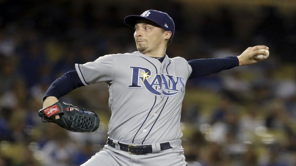 Tampa Bay Rays pitcher Blake Snell was 21-5 with an American League-best 1.86 ERA in 2018, then went 6-6 with a 4.29 ERA last year.
