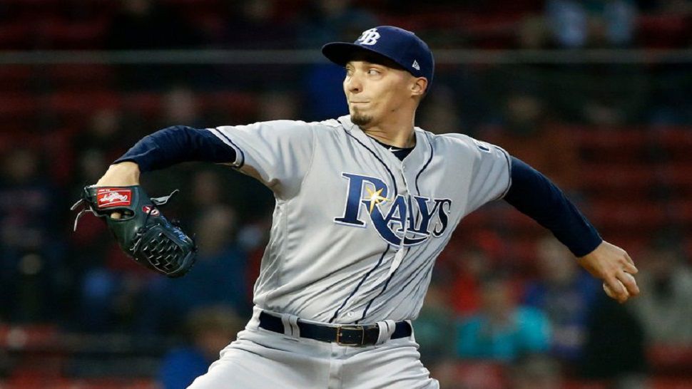 Blake Snell won his 17th game of the season, tying him atop the AL leaderboard with Luis Severino and Corey Kluber.  (AP File photo)