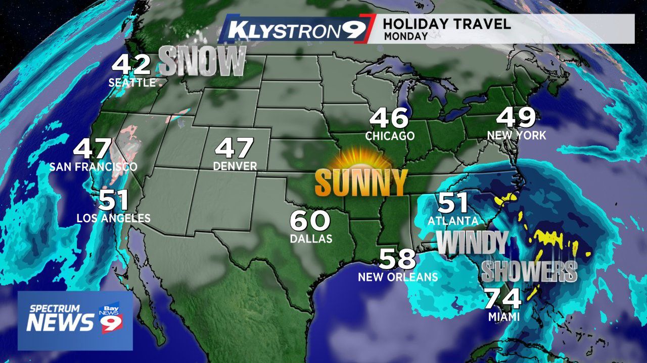 WEATHER BLOG: Holiday Travel Weather Outlook