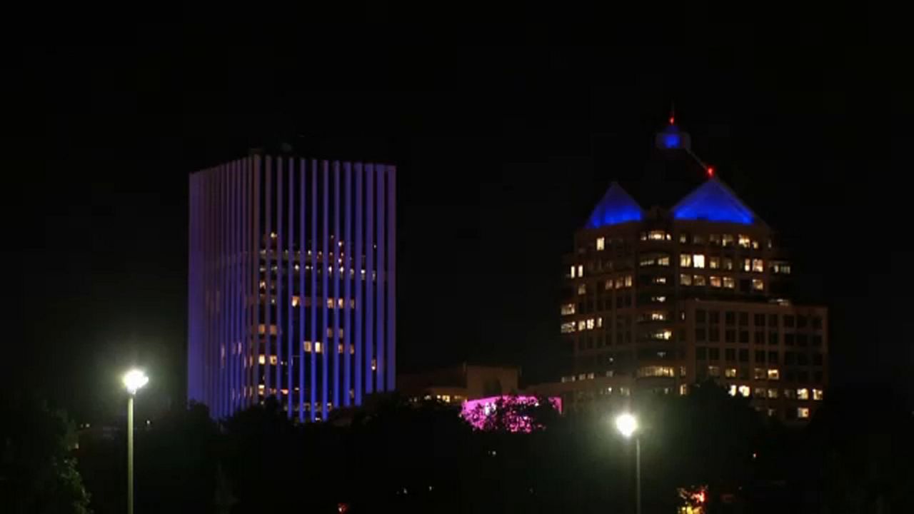 Rochester Turns Blue in Support of Recovering RPD Officer