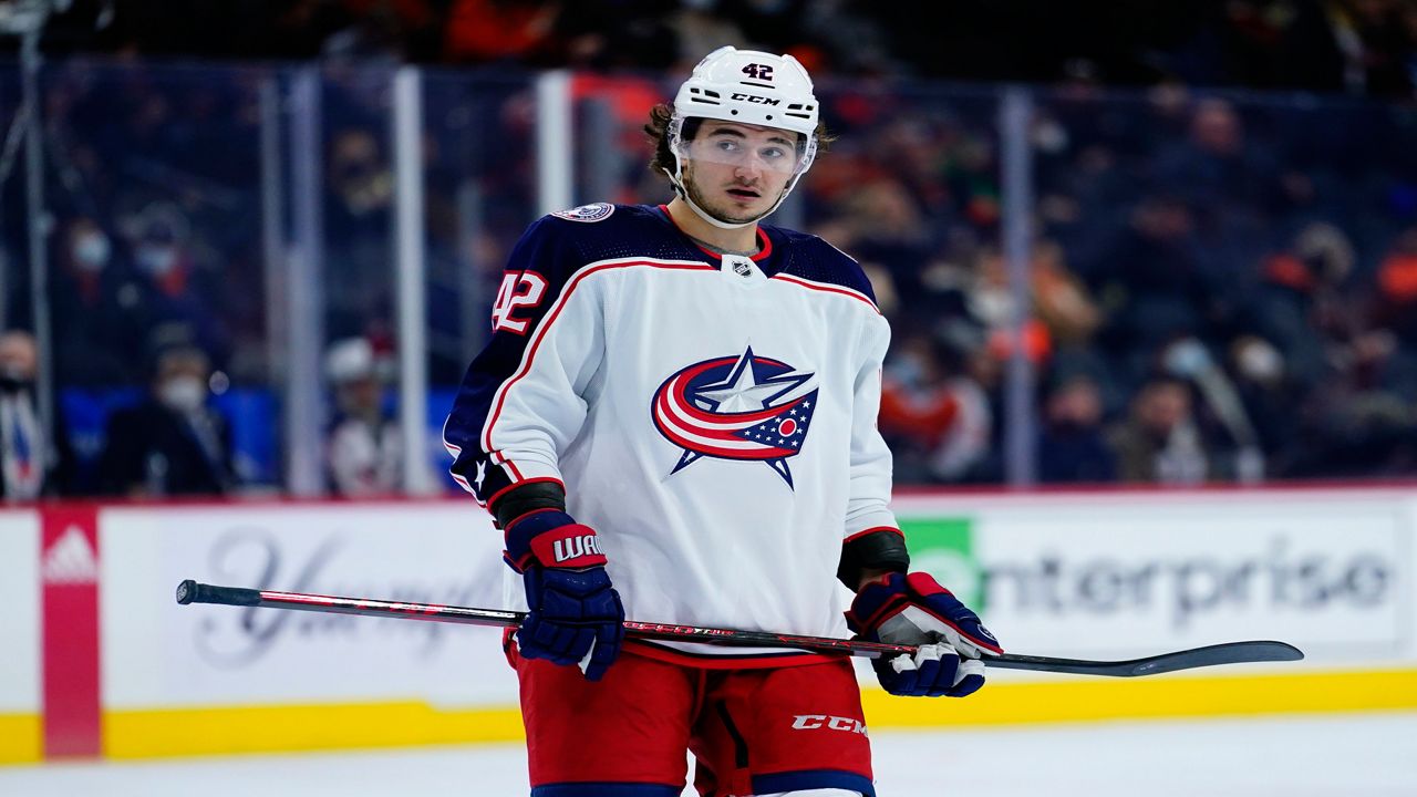 Historic night for Blue Jackets sends Nash's No. 61 into retirement
