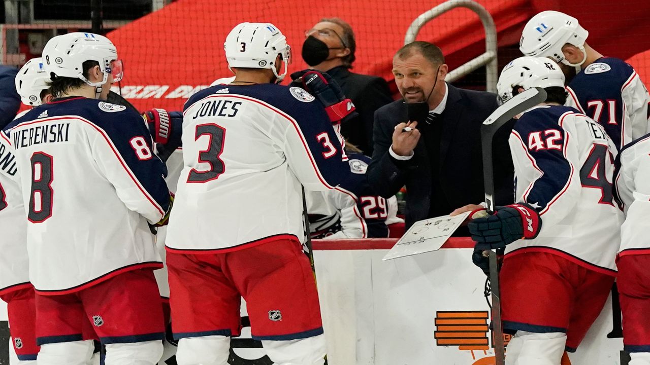 Multiple Blue Jackets players miss practice for COVID-19 related