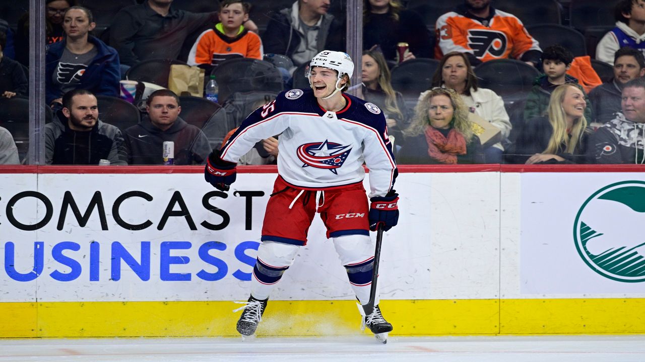 CBJ's Merzlikins named NHL First Star of the Week ahead of