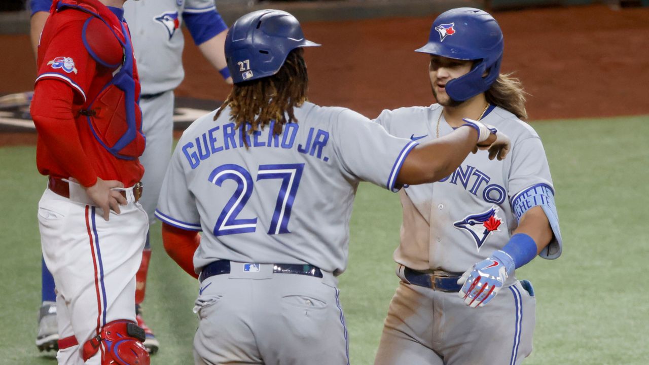 Kirk and Bichette push Blue Jays to brink of wild card berth with 11-4 win  over Rays - Newsday